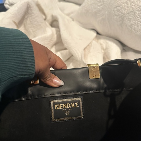 ✨NEW PRICE✨FENDACE tote bag!! Limited edition 2022 Fendi & Versace collab - Picture 4 of 7